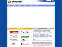 Tablet Screenshot of microfound.com
